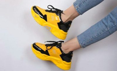 کفش دخترانه زرد